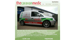 Desktop Screenshot of berkshire.thecaravanmedic.co.uk